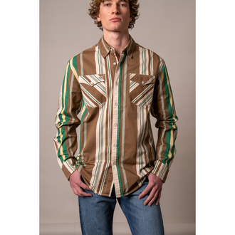 Kimes Kimes Clancy L/S Shirt - Brown