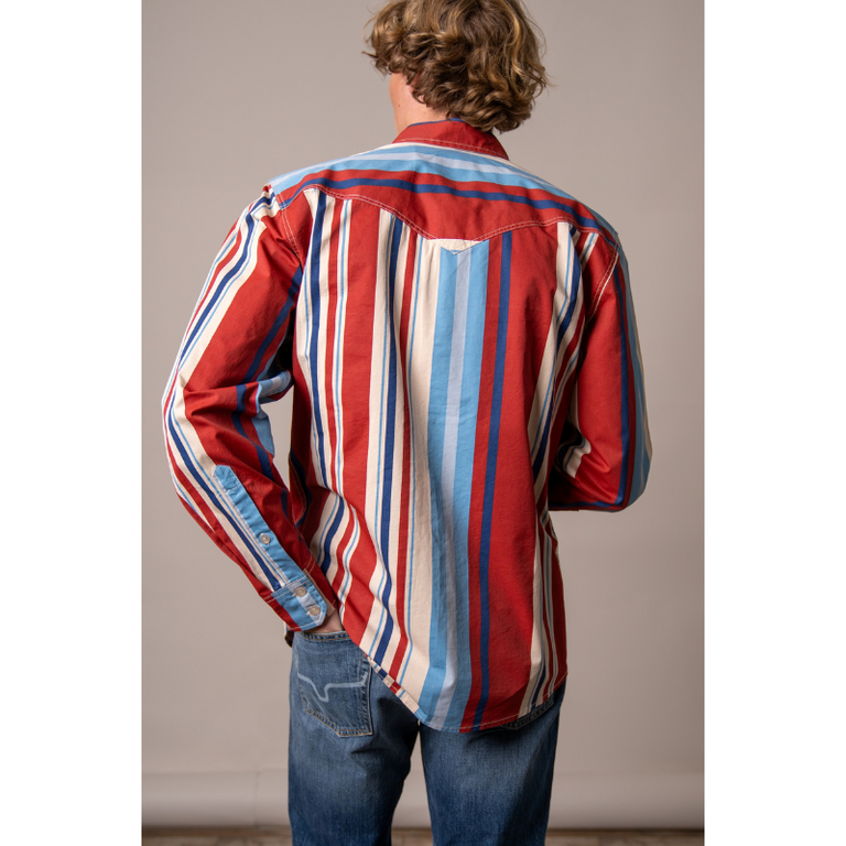 Kimes Kimes Clancy L/S Shirt - Brick Red