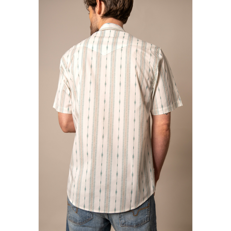 Kimes Kimes Sonny S/S Snap Shirt - Green