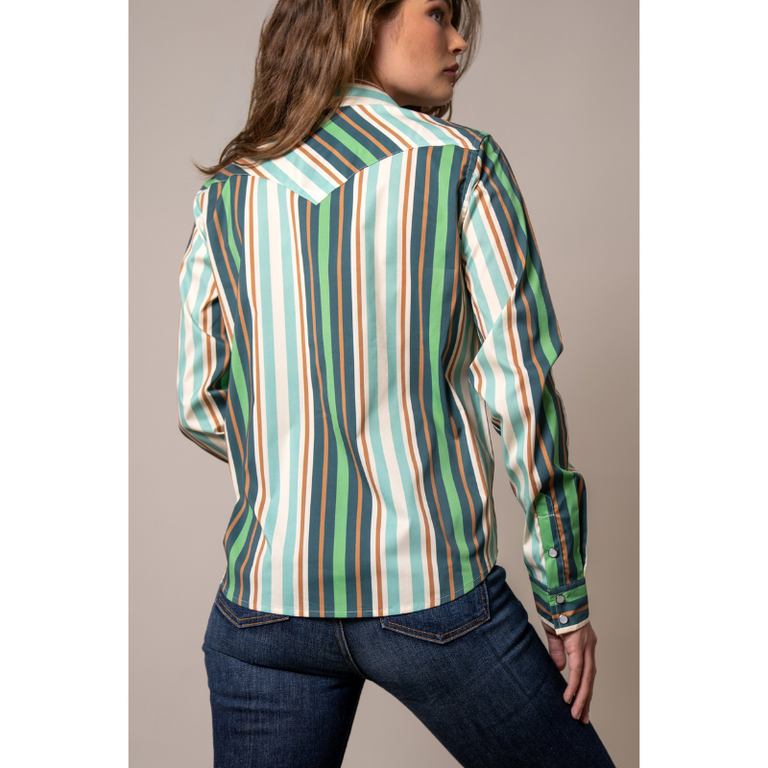Kimes Kimes Kai L/S Shirt - Teal