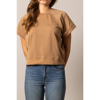 Kimes Kimes Holly S/S Shirt - Tobacco