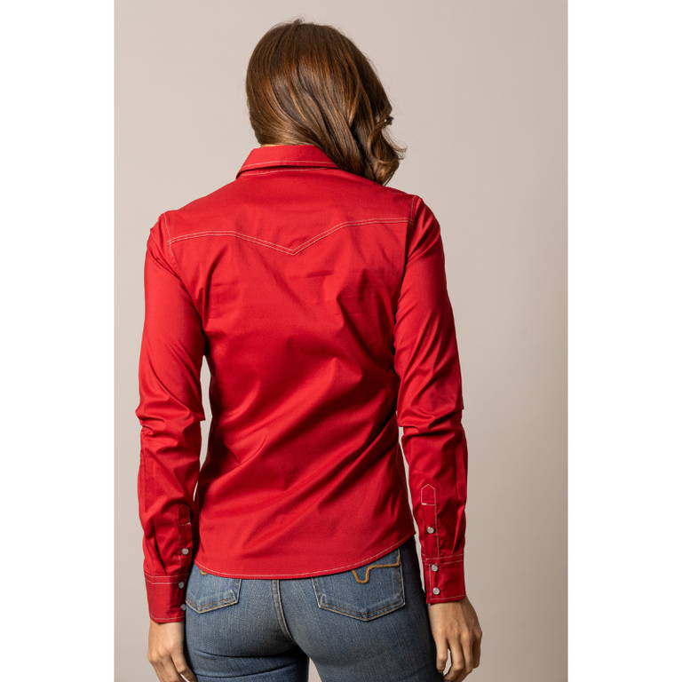 Kimes Kimes Skeeter L/S Snap Shirt - Red