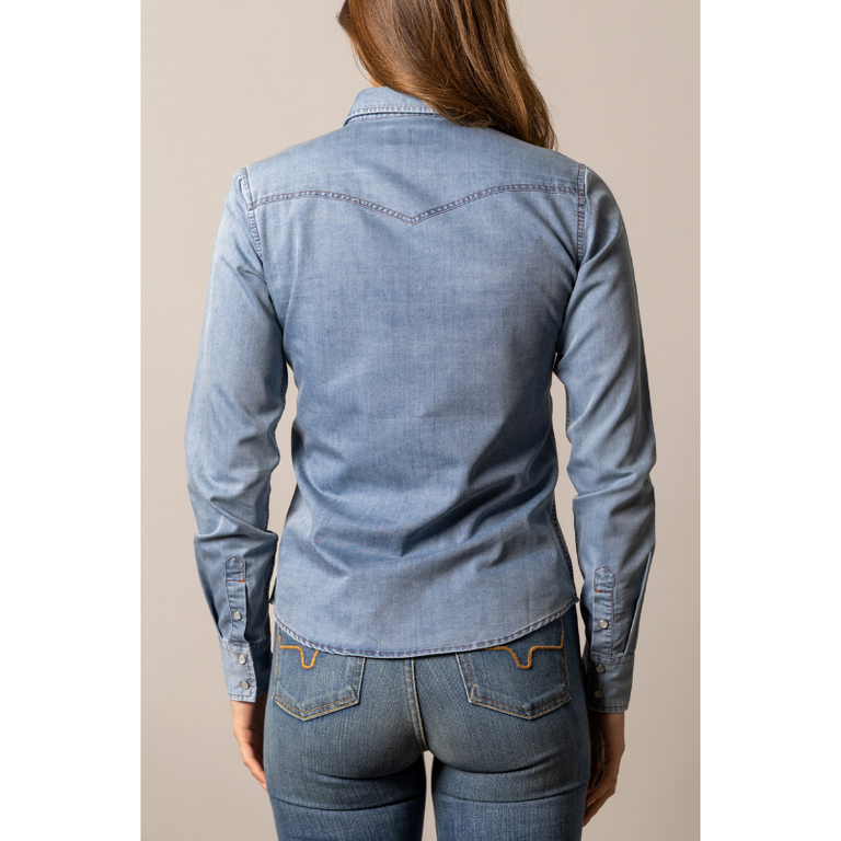 Kimes Kimes Flinn L/S Snap Denim Shirt