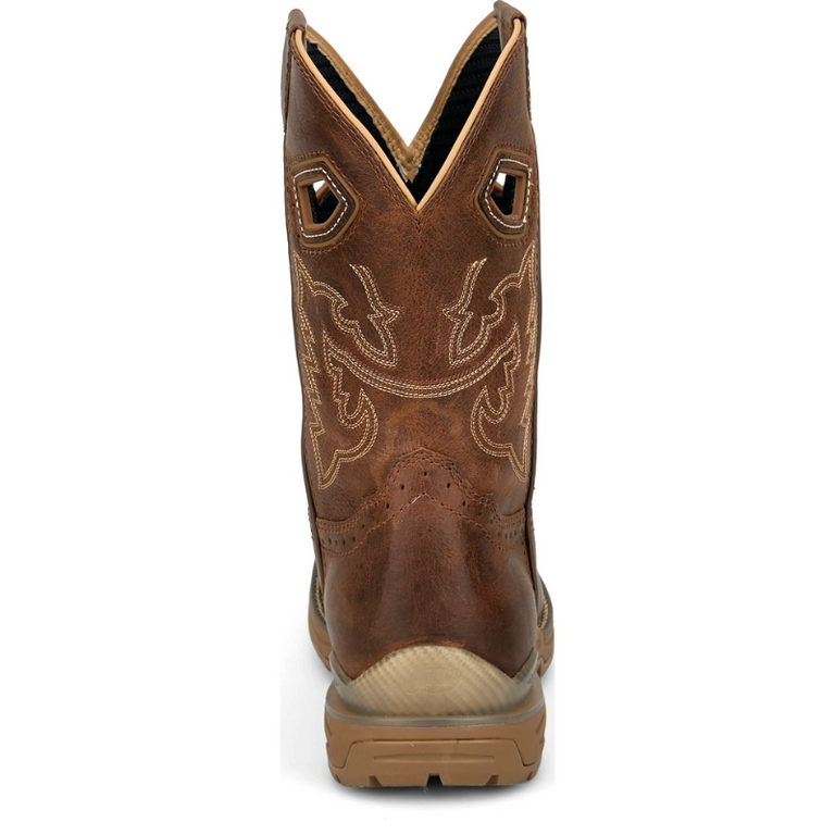 Justin Justin 11" Waterproof Nano Composite Toe Oilpatch Tan Water Buffalo Work Boot