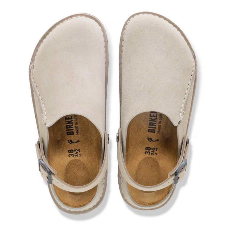Birkenstock Birkenstock Premium Suede Lutry - Oyster