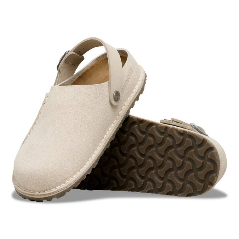 Birkenstock Birkenstock Premium Suede Lutry - Oyster