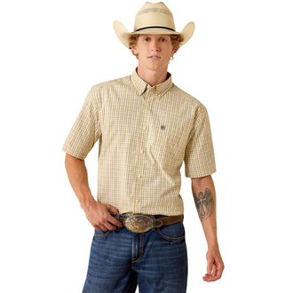 Ariat Ariat Pro Series Preistly Classic Fit S/S Shirt - Sunlight Plaid