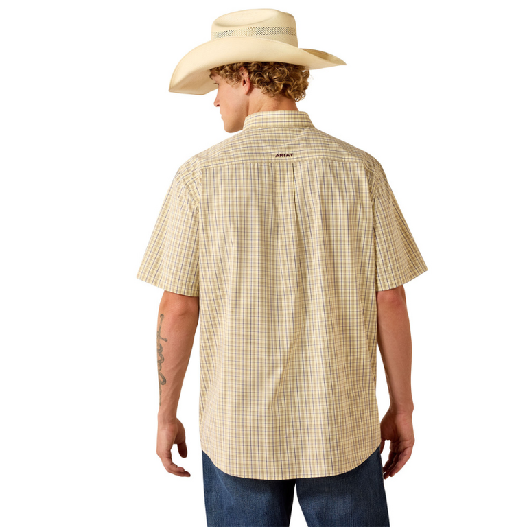 Ariat Ariat Pro Series Preistly Classic Fit S/S Shirt - Sunlight Plaid