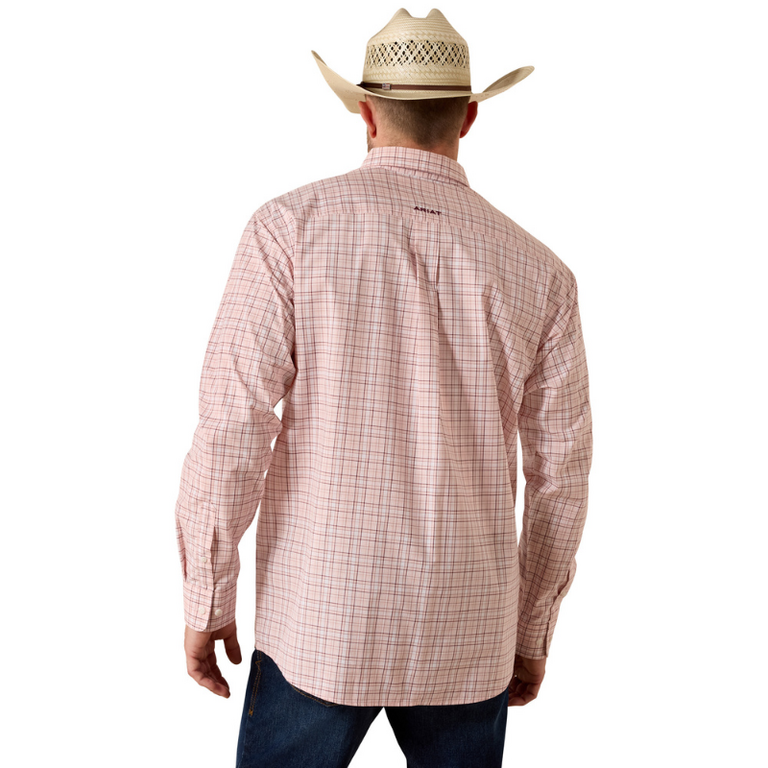 Ariat Ariat Pro Series Theoden Classic Fit Shirt - Peach Plaid