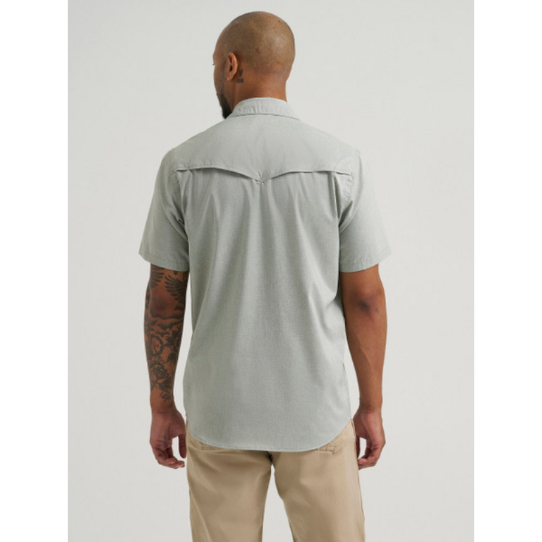 Ariat Wrangler Drover Utility S/S Shirt - Iceberg Green