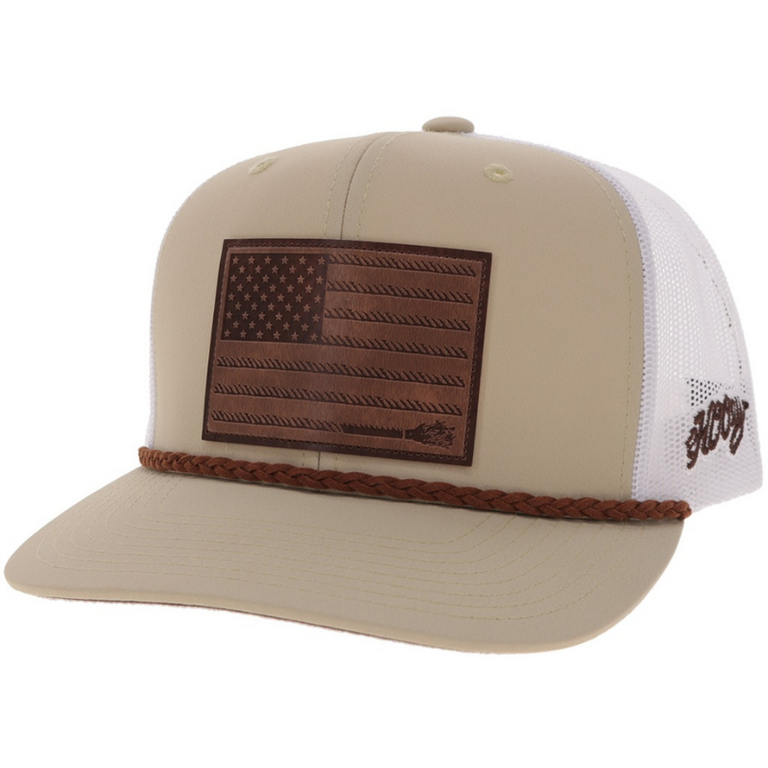 Hooey Hooey Liberty Roper Cap - Tan