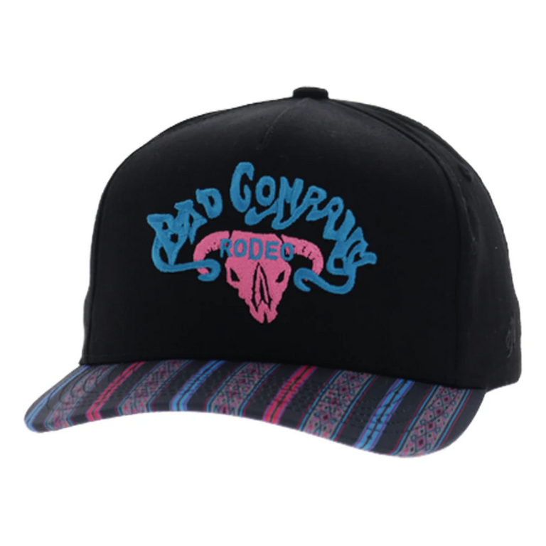 Hooey Hooey Bad Company Cap - Pink/Blue