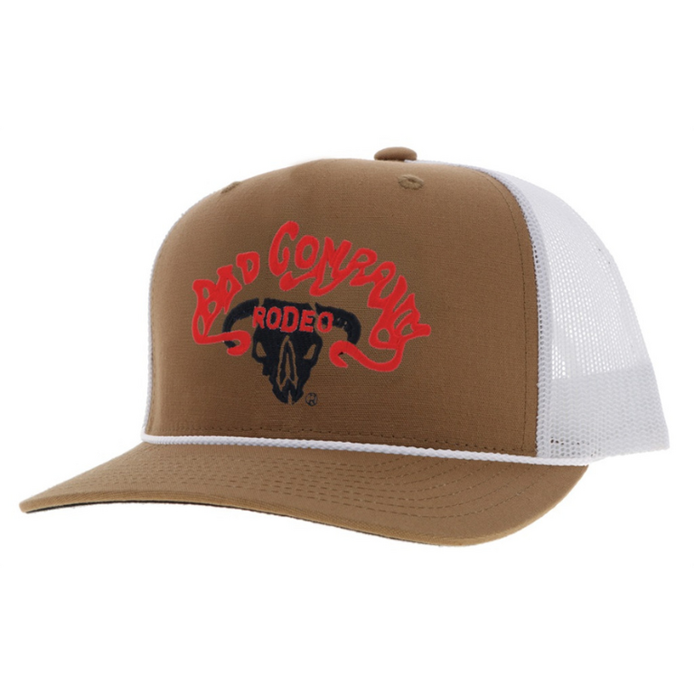 Hooey Hooey Bad Company Cap - Tan/White