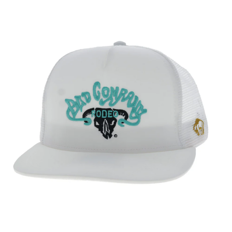 Hooey Hooey Bad Company Cap - Teal/White
