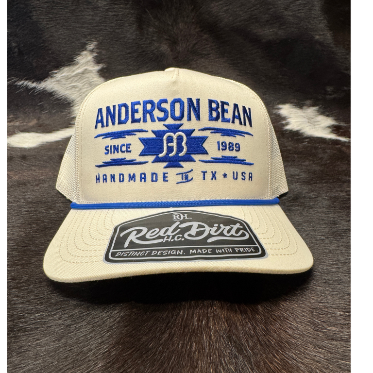 Red Dirt Hat Co Red Dirt Hat Co Anderson Bean Cap - Royal/Stone