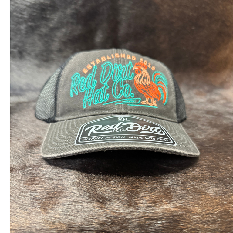 Red Dirt Hat Co Red Dirt Hat Co Chicken Scratch Cap - Black