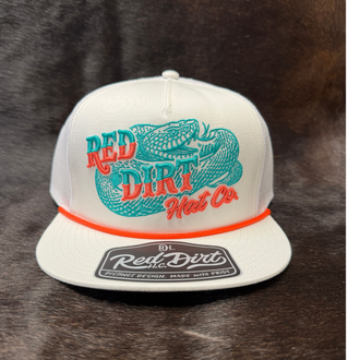 Red Dirt Hat Co Sneak Attack Cap - White