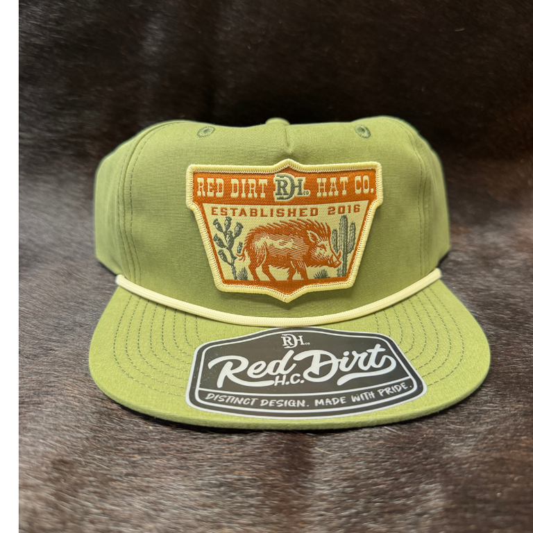 Red Dirt Hat Co Red Dirt Hat Co The Hunt Cap - Olive