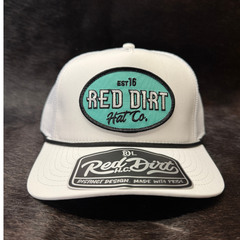 Red Dirt Hat Co Red Dirt Hat Co On The Water Cap - White