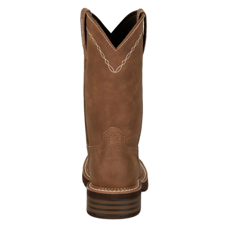Justin Justin Lillie Cowhide Brown Western Boot