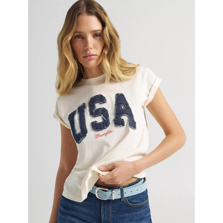 Wrangler Wrangler Denim USA Retro Graphic Tshirt