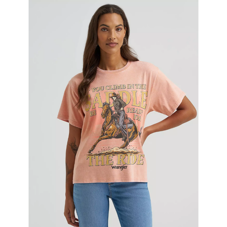 Wrangler Wrangler Climb In The Saddle Tshirt