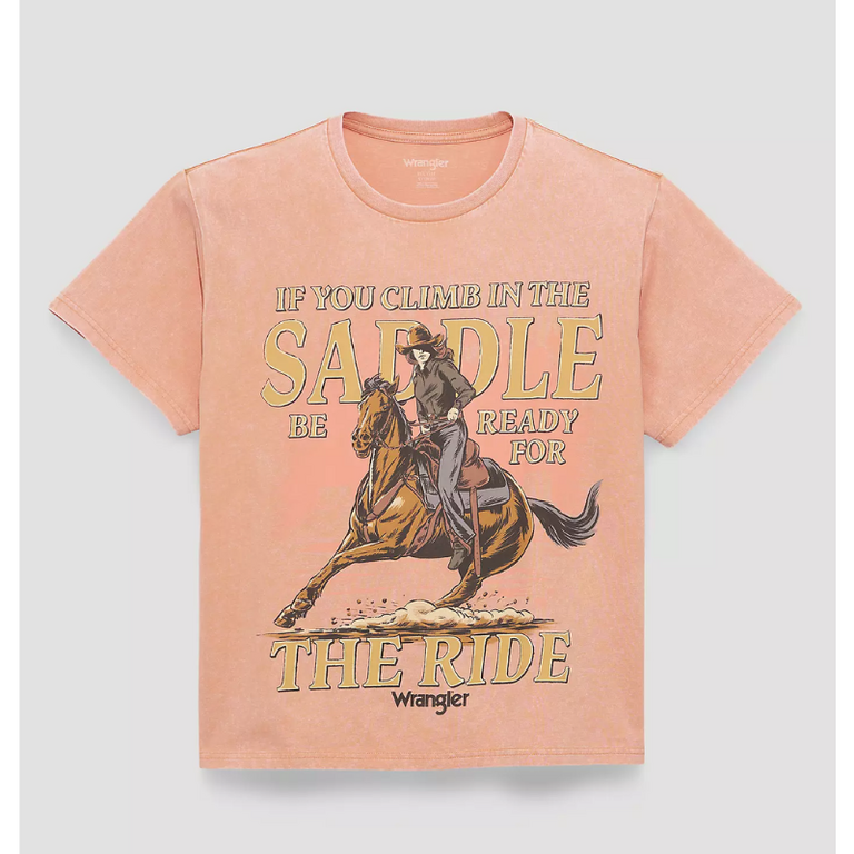 Wrangler Wrangler Climb In The Saddle Tshirt