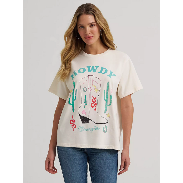 Wrangler Wrangler Howdy Tshirt