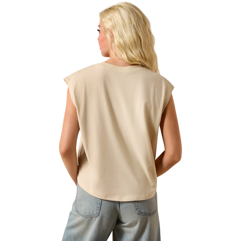 Ariat Ariat Cool It Cowboy Tshirt - Oyster Grey