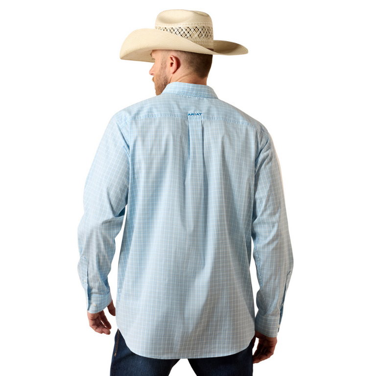 Ariat Ariat The Everything L/S Button Classic Fit Shirt - Crystal Blue Plaid