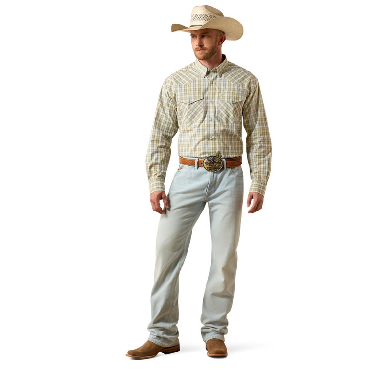 Ariat Ariat Pro Frasier L/S Snap Shirt - White Multi Plaid