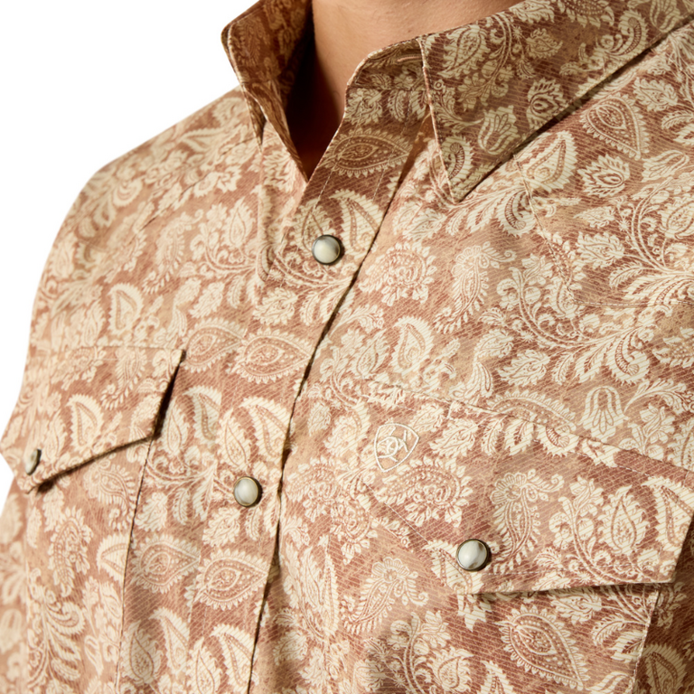 Ariat Ariat Fynn L/S Snap Shirt - Cream Paisley