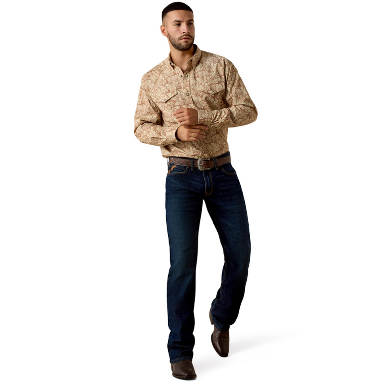 Ariat Ariat Fynn L/S Snap Shirt - Cream Paisley