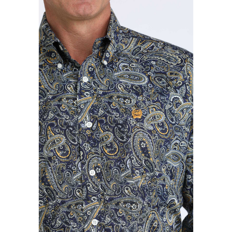 Cinch Cinch L/S Button Shirt - Paisley