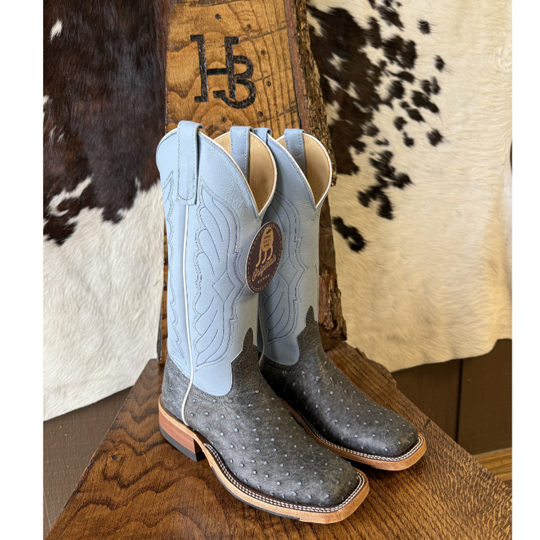 Anderson Bean Denim Ladies VF FQ Ostrich