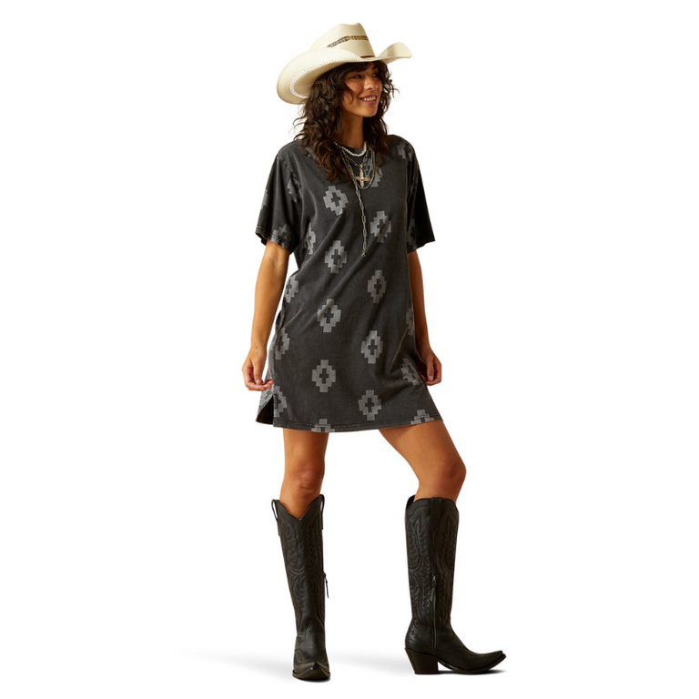 Ariat Ariat Isela Southwest Print Tshirt Dress