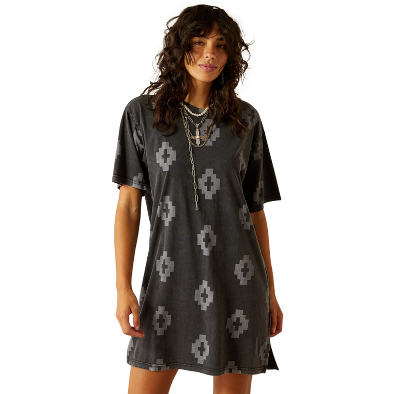 Ariat Ariat Isela Southwest Print Tshirt Dress