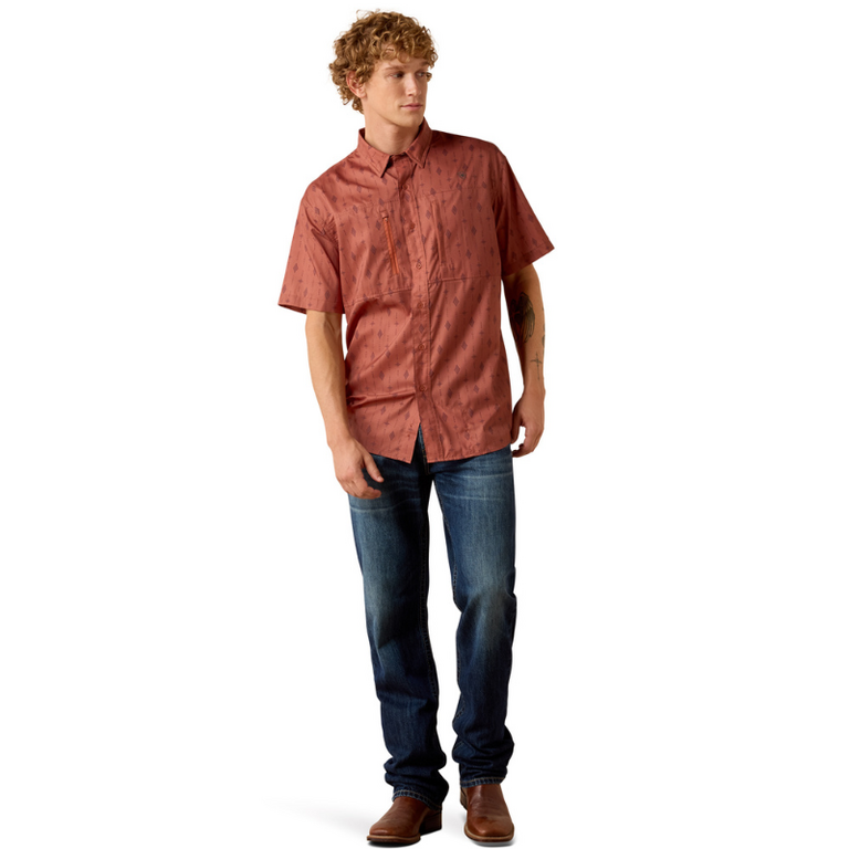 Ariat Ariat VentTek S/S Shirt - Copper Brown