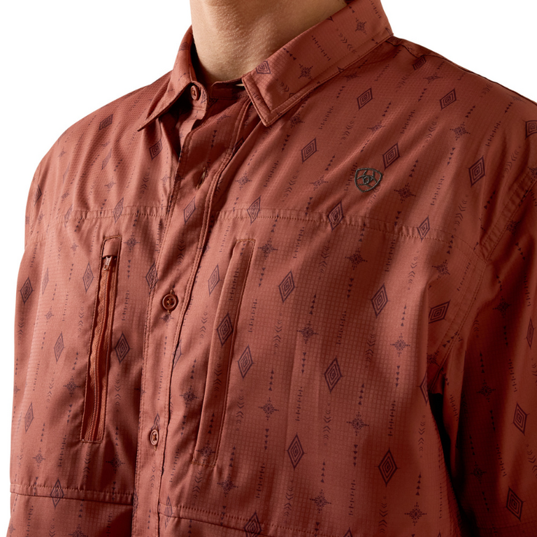 Ariat Ariat VentTek S/S Shirt - Copper Brown