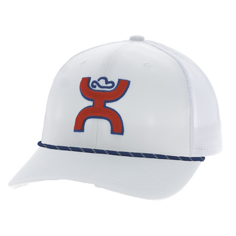 Hooey Hooey Sterling Cap - White/Navy/Red