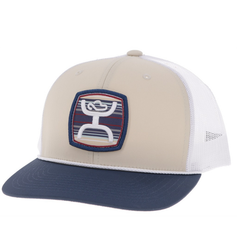 Hooey Hooey Zenith Cap - Tan/White