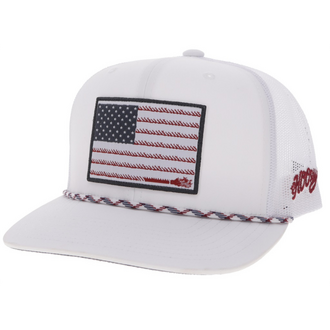 Hooey Hooey Liberty Roper Cap - Red/White/Blue