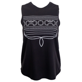 Hooey Hooey Tank Top - Black/White