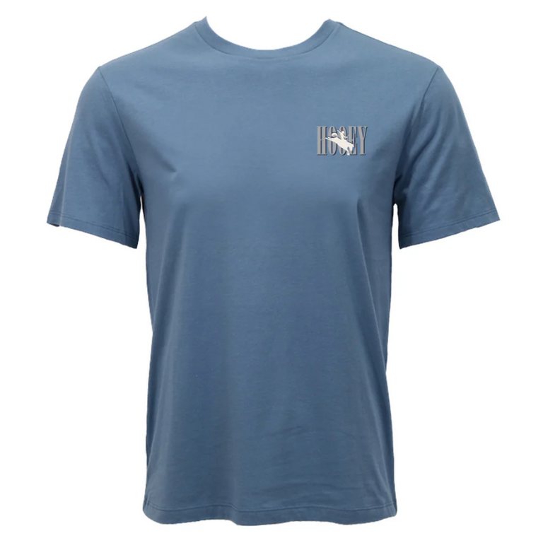 Hooey Hooey Wild Ride SS - Western Original - Blue/Gray/White