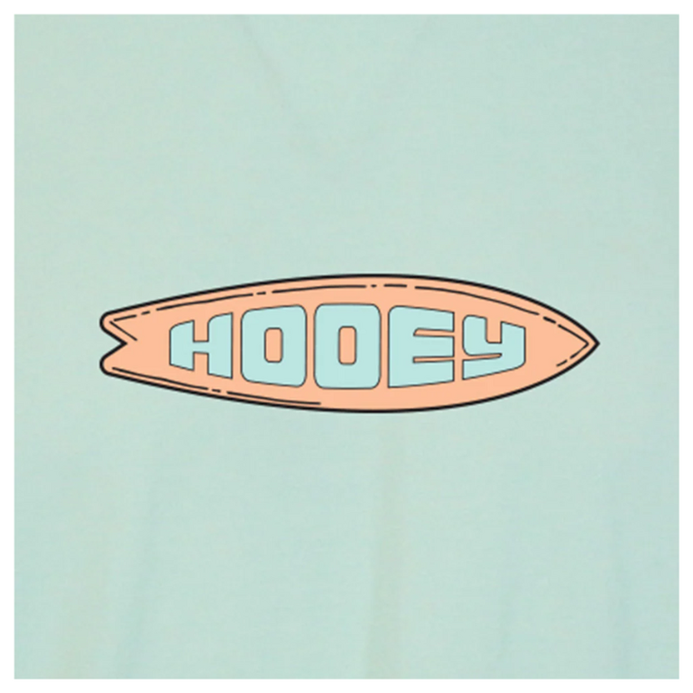 Hooey Hooey Cowboy Surf SS Shirt - Green/Tan/Grey