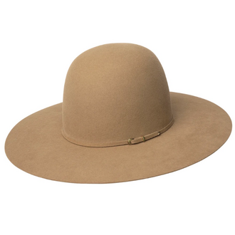 Bailey 7X Open Crown 5" Brim Hat - Pecan