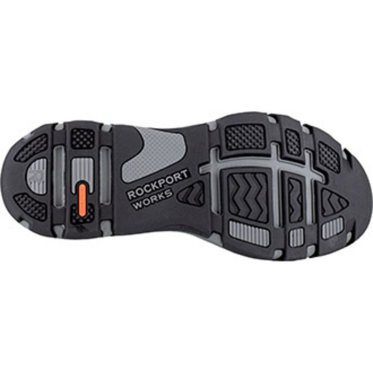 Rockport Steel Toe/Metguard Slip On Work Shoe