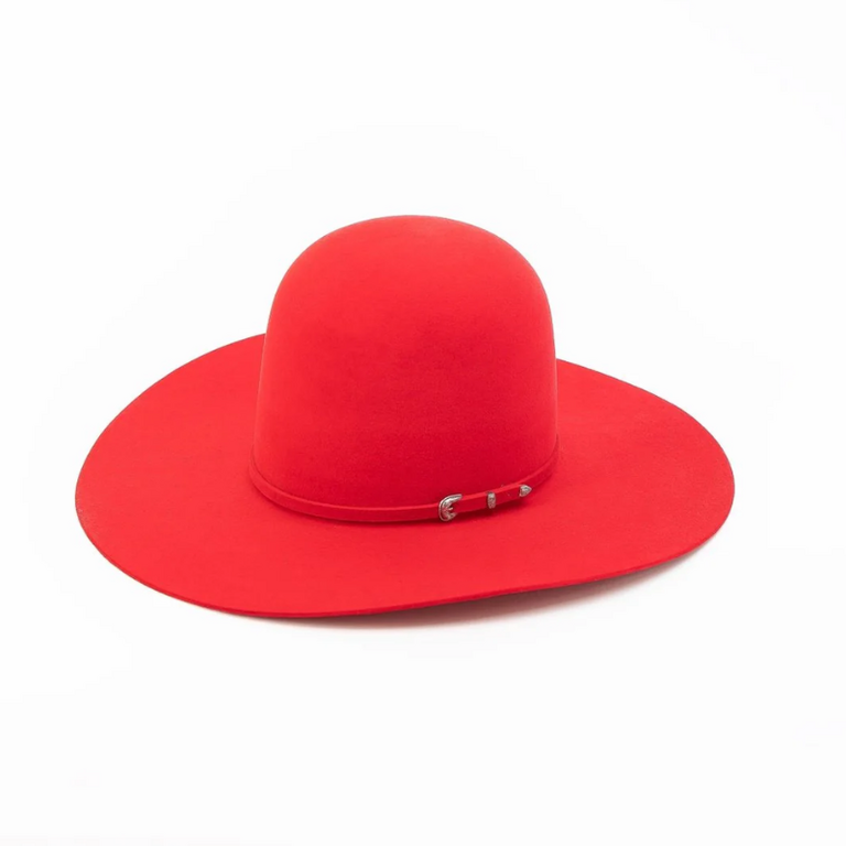 Rodeo King 7X Felt Hat - Red