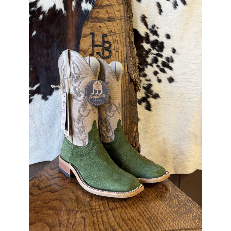 Anderson Bean Anderson Bean Boot - Olive Carpincho/Sable Kidskin
