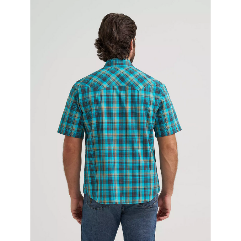 Wrangler Wrangler Retro Sawtooth Pocket Western Snap S/S Shirt
